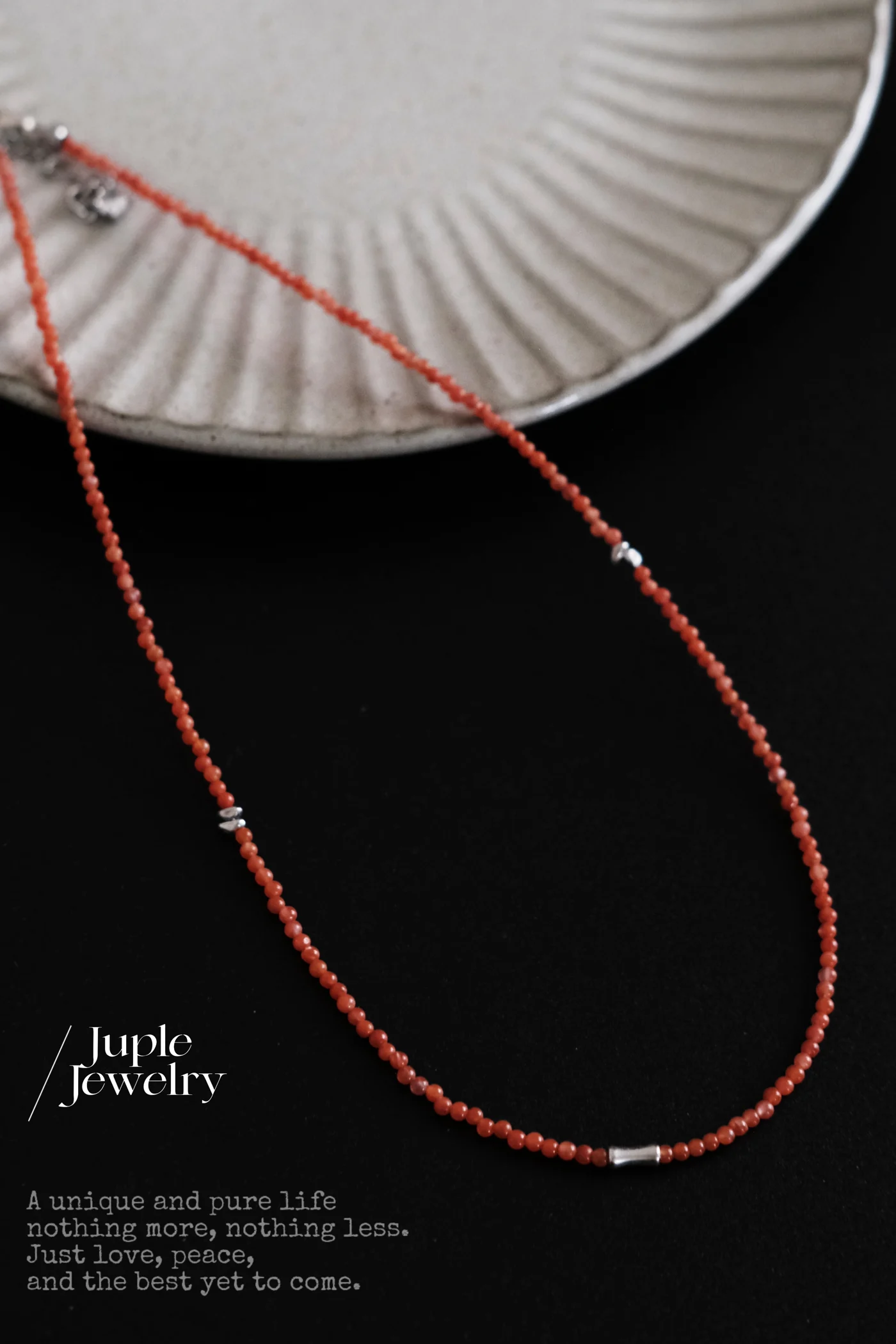A Red Whisper Necklaces