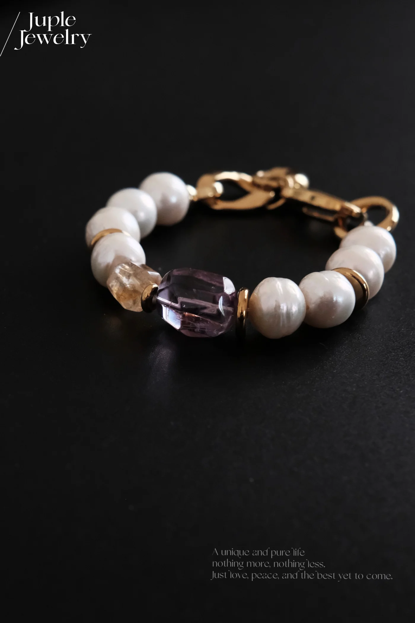 A Hint of Dusk Bracelets
